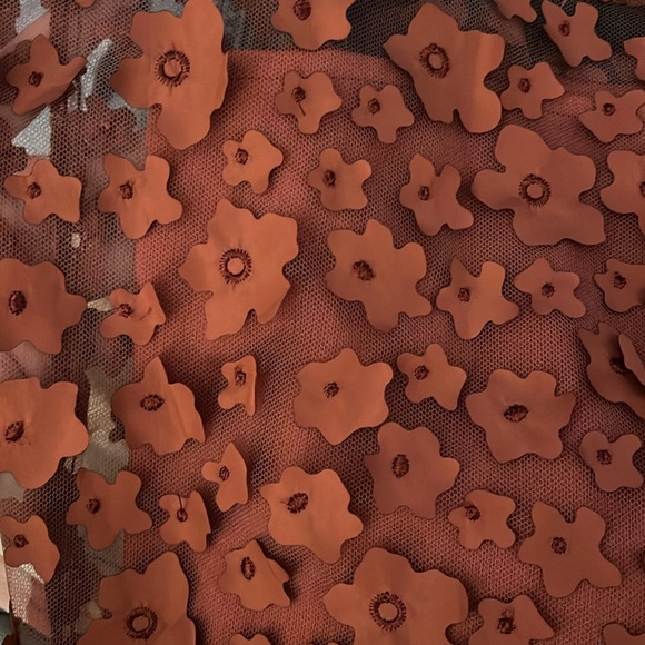 Anthropologie Eva Franco 3D Floral Halter Top - Picture 4 of 7